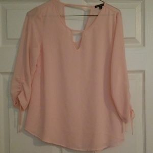 Michel Brand Nude Blouse